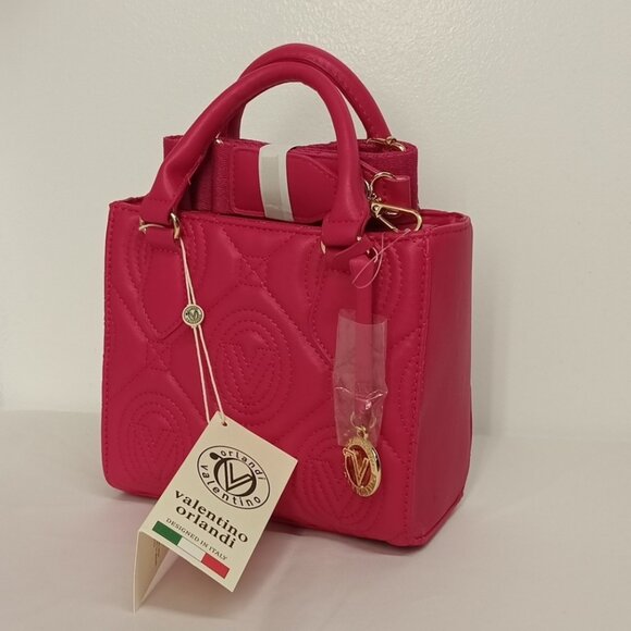 Valentino Orlandi Handbags - Valentino Orlandi NWT Satchel with Crossbody Strap